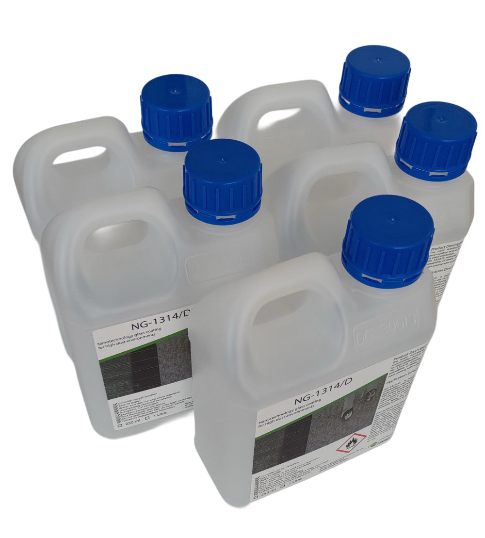 NG-1314 Glass Coating Dust Reduction - Nanovations