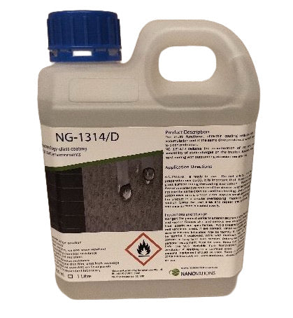 NG-1314 Glass Coating Dust Reduction - Nanovations